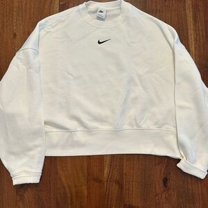 Nike Sportswear Phoenix Fleece White Sail Black